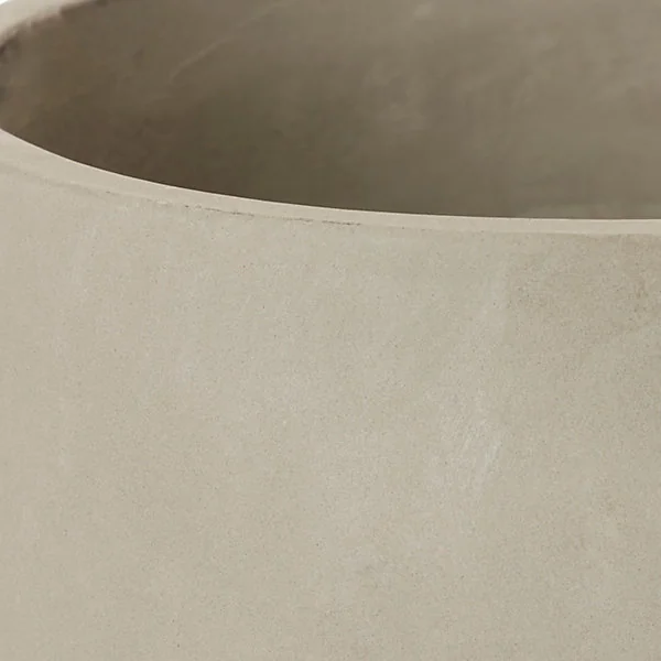 Pot de fleurs en argile cloche béton ø24 cm