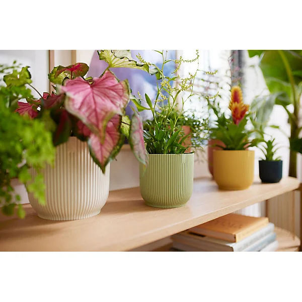 Pot de fleurs Vibes ⌀22 cm blanc soie Elho