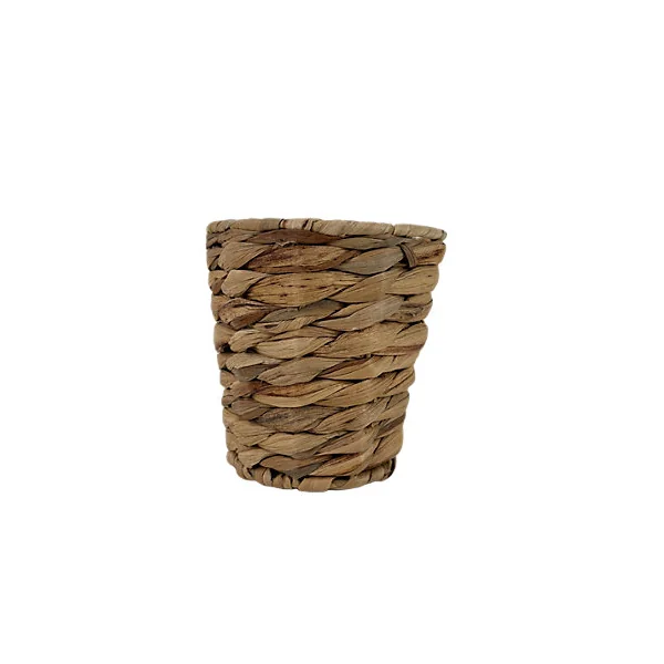 Pot de rangement pour couverts en jacinthe 15 cm Ornami
