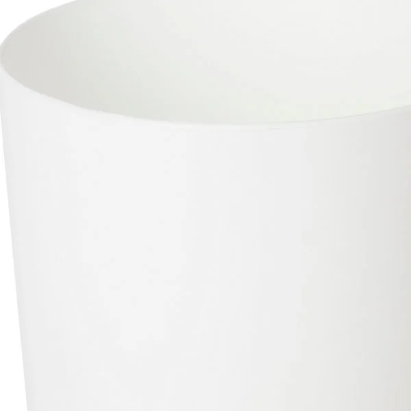 Pot rond plastique blanc ø12 cm