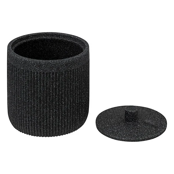 Pot à coton, coloris ardoise, 5Five Onyx