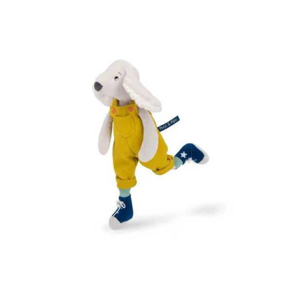 Poupée chien Pilou jaune Puce & Pilou - Moulin Roty
