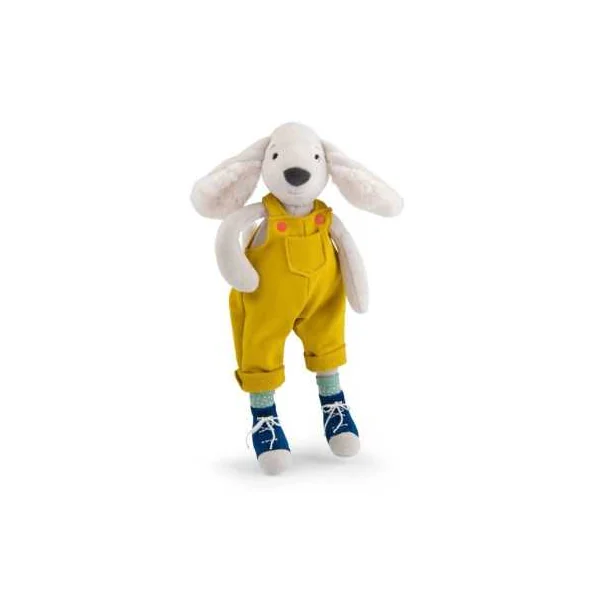 Poupée chien Pilou jaune Puce & Pilou - Moulin Roty