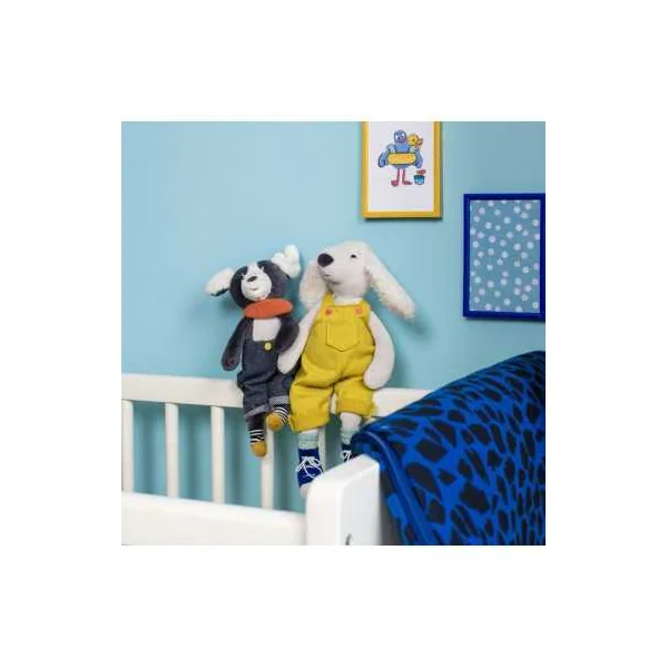Poupée chien Puce bleu Puce & Pilou - Moulin Roty