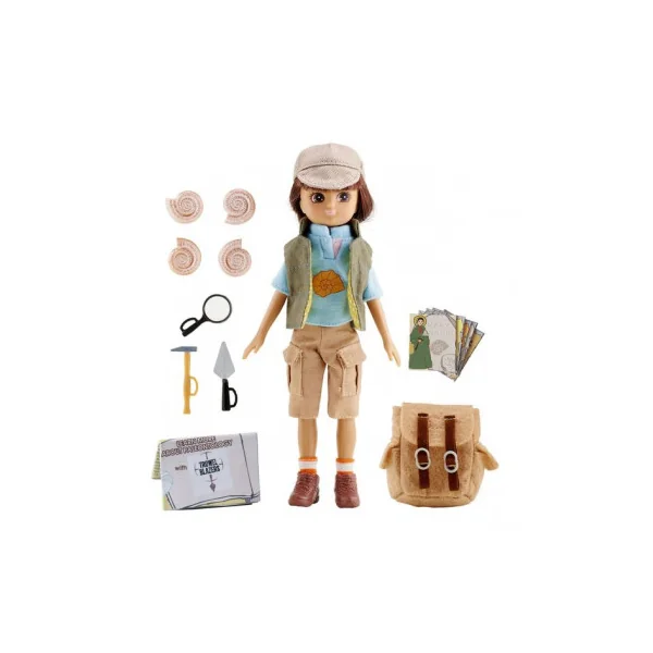 Poupée Lottie chasseur de fossiles