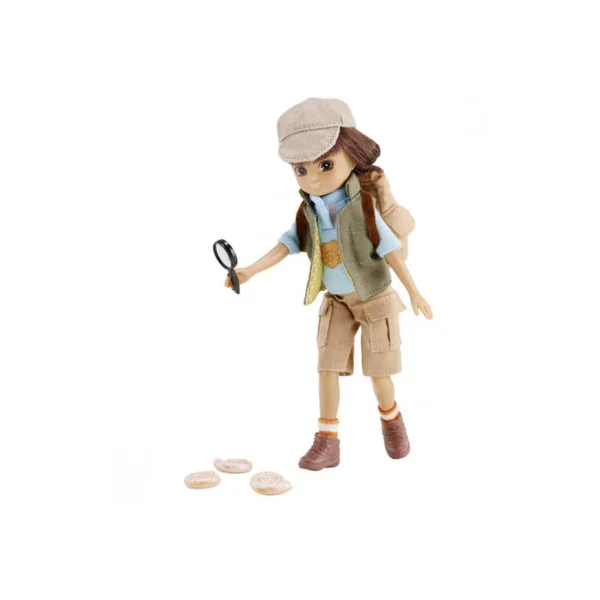 Poupée Lottie chasseur de fossiles