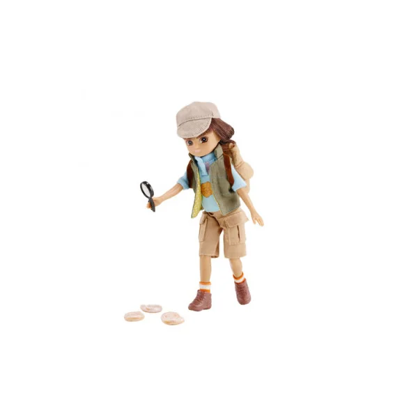 Poupée Lottie chasseur de fossiles