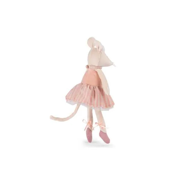Poupée souris rose La petite école de danse - Moulin Roty