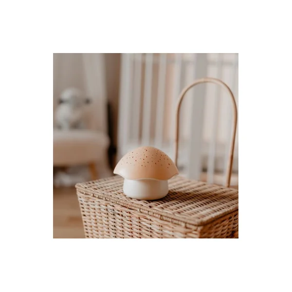 Projecteur d’étoiles Champignon rose - Pabobo