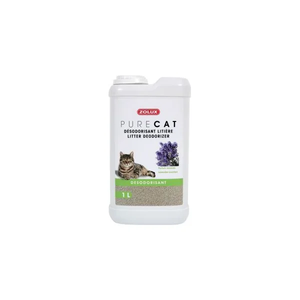 PURE CAT DESODORISANT LITIERE LAVANDE