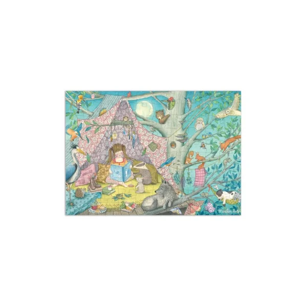 Puzzle 100 pièces la cabane secrète Les Rosalies - Moulin Roty