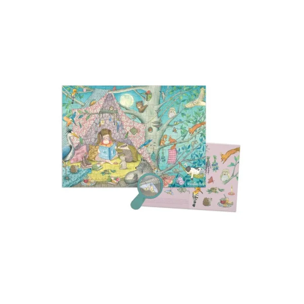 Puzzle 100 pièces la cabane secrète Les Rosalies - Moulin Roty