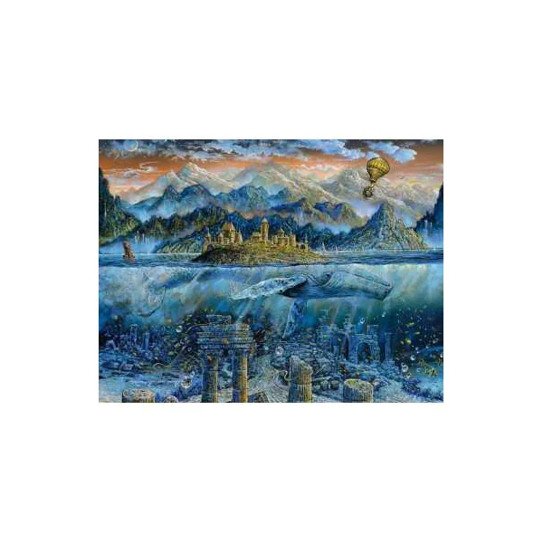 Puzzle 2000 pièces Sage baleine - Ravensburger