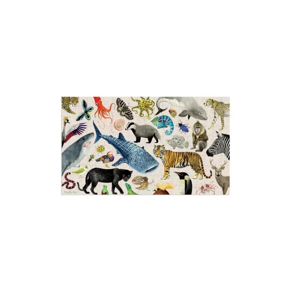 Puzzle 200 pièces les animaux du monde - Moulin Roty