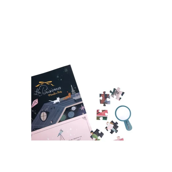 Puzzle 200 pièces l'hôtel particulier Les Parisiennes - Moulin Roty