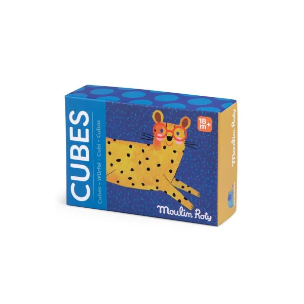 Puzzle 6 cubes Les toupitis - Moulin Roty