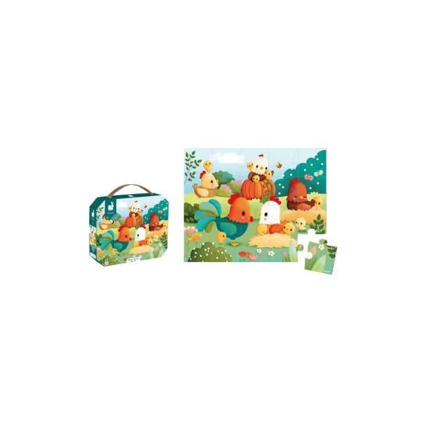 Puzzle Bienvenue à la basse-cour 20 pièces - Janod