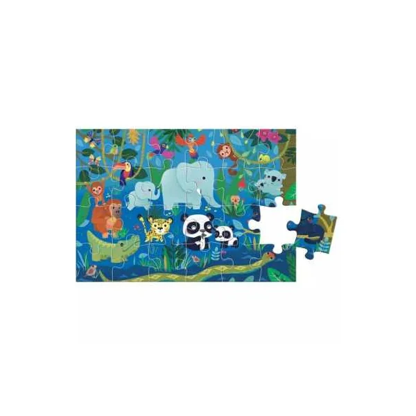 Puzzle cherche et trouve des tout petits animaux - Auzou