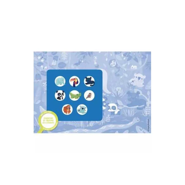 Puzzle cherche et trouve des tout petits animaux - Auzou