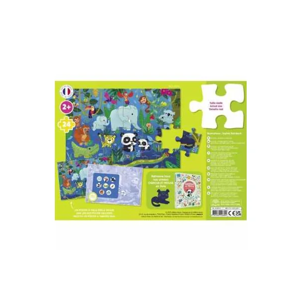 Puzzle cherche et trouve des tout petits animaux - Auzou