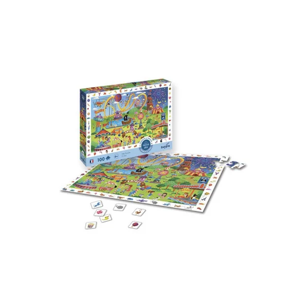Puzzle Cherche et trouve Fête Foraine - Sentosphère