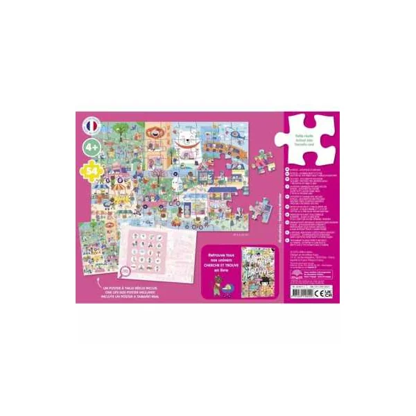 Puzzle cherche et trouve Kawaii - Auzou