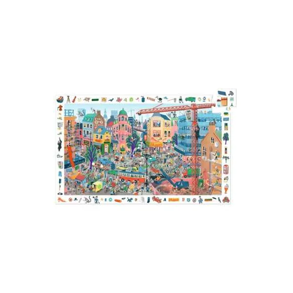 Puzzle d'observation La ville 200 pièces - Djeco