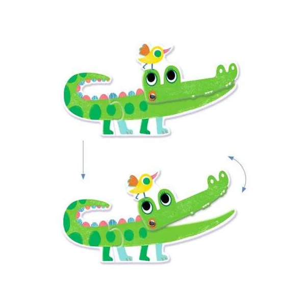 Puzzle duo articulo Animaux - Djeco
