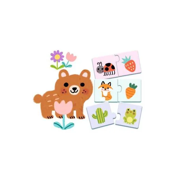 Puzzle duo Couleurs - Djeco
