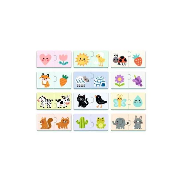 Puzzle duo Couleurs - Djeco