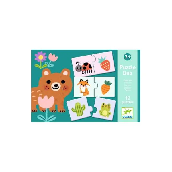 Puzzle duo Couleurs - Djeco