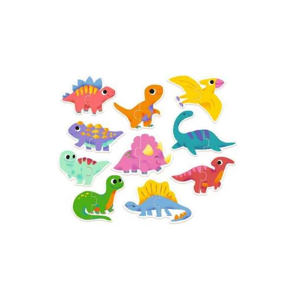 Puzzle duo Dinos - Djeco