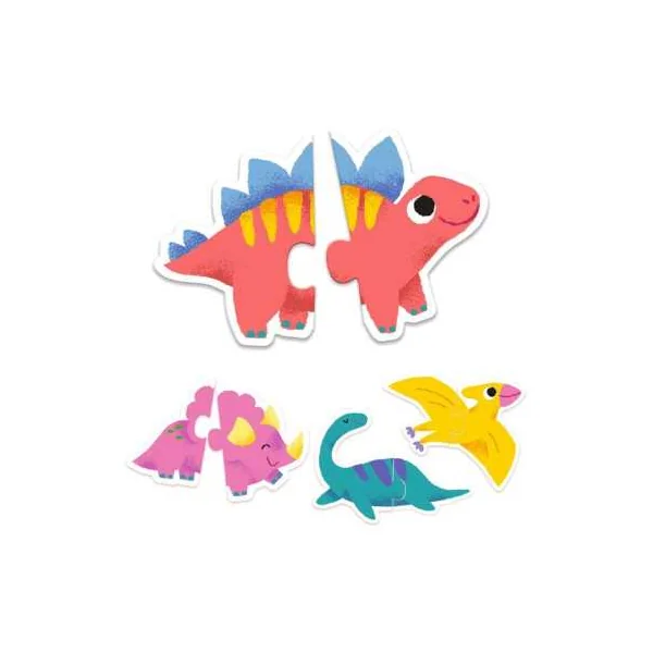 Puzzle duo Dinos - Djeco