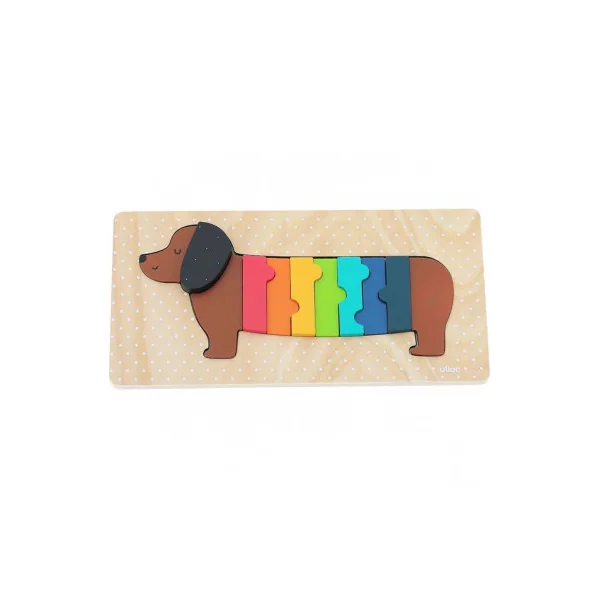 Puzzle encastrement en volume chien Andy Westface - Vilac
