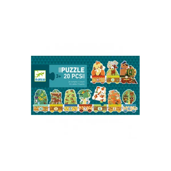 Puzzle frise Je compte - Djeco