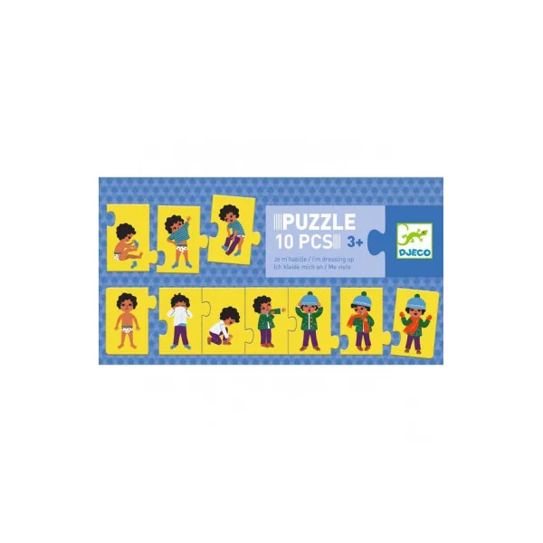Puzzle frise je m'habille - Djeco