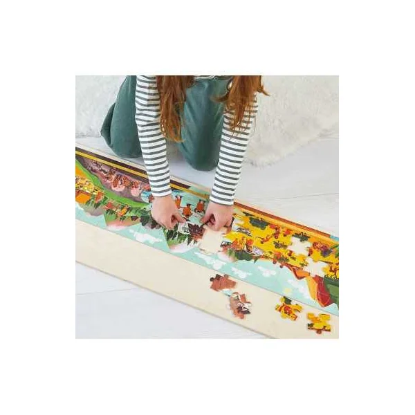 Puzzle frise Préhistoire 100 pièces - Janod