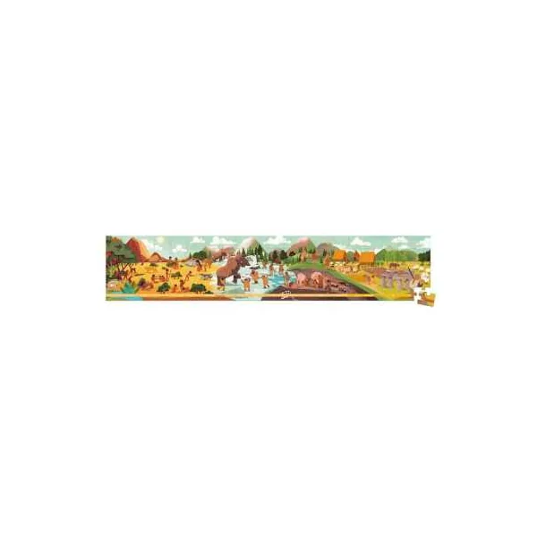 Puzzle frise Préhistoire 100 pièces - Janod