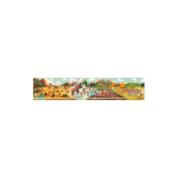 Puzzle frise Préhistoire 100 pièces - Janod