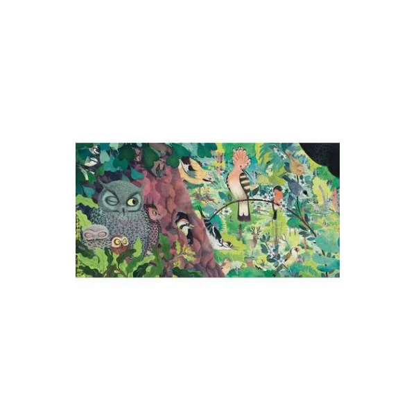 Puzzle gallery Owls and birds 1000 pièces - Djeco
