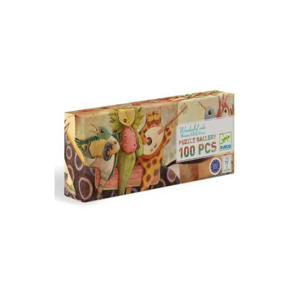 Puzzle gallery Wonderful ride 100 pièces - Djeco