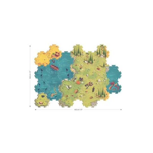 Puzzle géant Bataille 30 pièces - Djeco