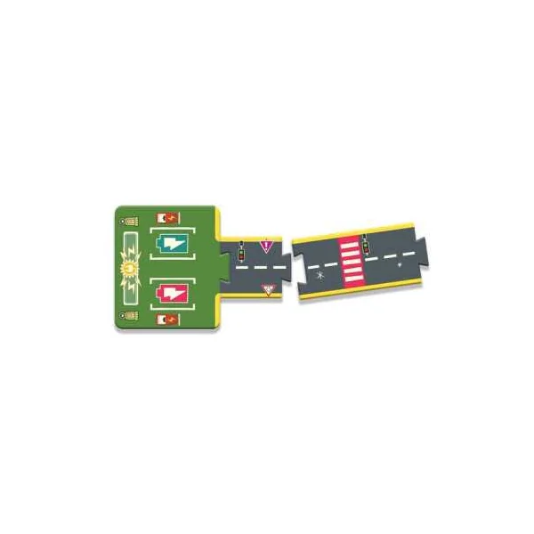 Puzzle géant circuit city - Djeco