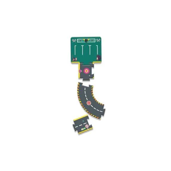 Puzzle géant circuit city - Djeco