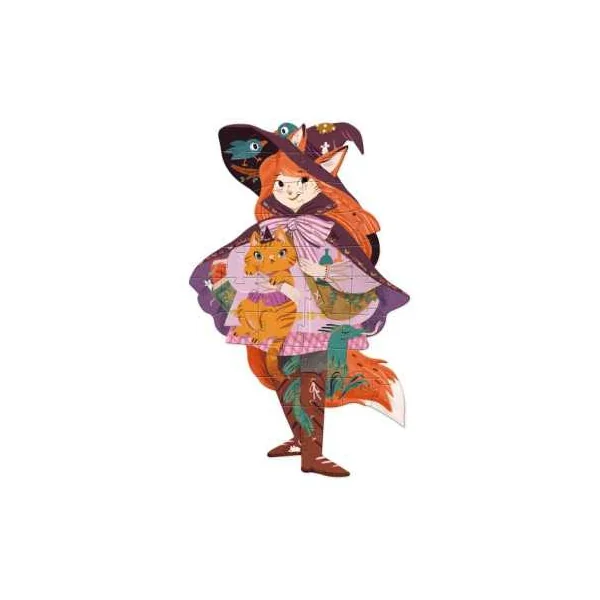 Puzzle géant Lily la sorcière - Djeco