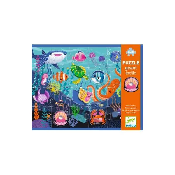 Puzzle géant Tactilo Mer - Djeco