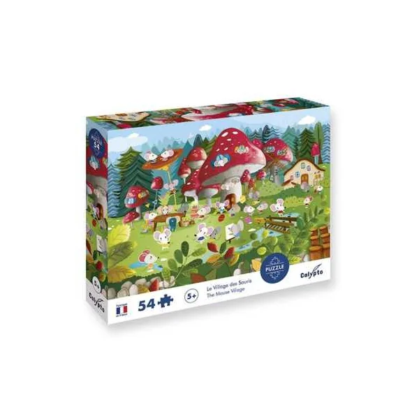 Puzzle Le village des souris 54 pièces - Sentosphère
