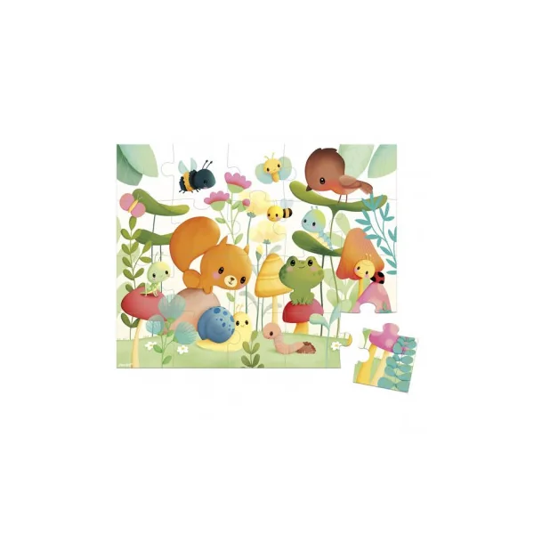 Puzzle Les compagnons du jardin 20 pièces - Janod