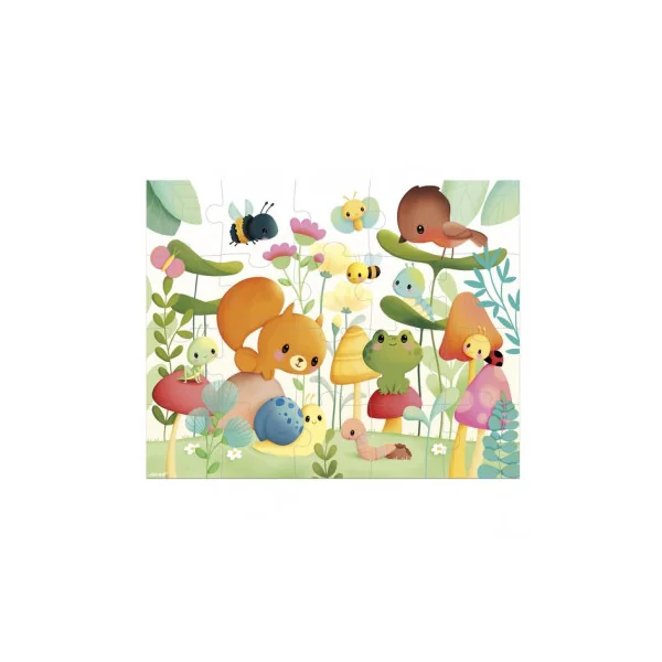 Puzzle Les compagnons du jardin 20 pièces - Janod