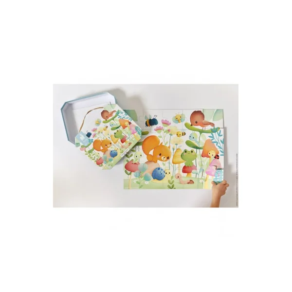 Puzzle Les compagnons du jardin 20 pièces - Janod